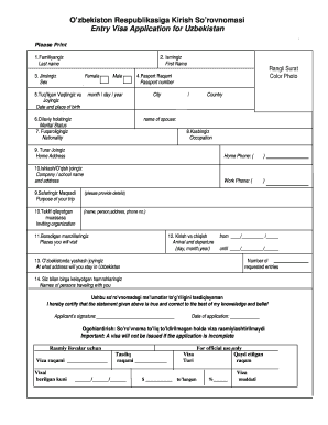 Buy Uzbekistan Visa Now: Simple Application, Fast Approval