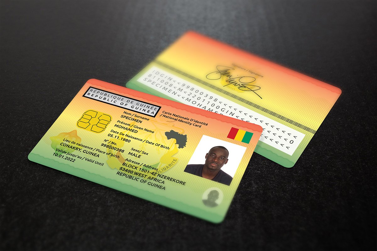 Get Your Guinea-Bissau ID Card Now - Buy It Online Today