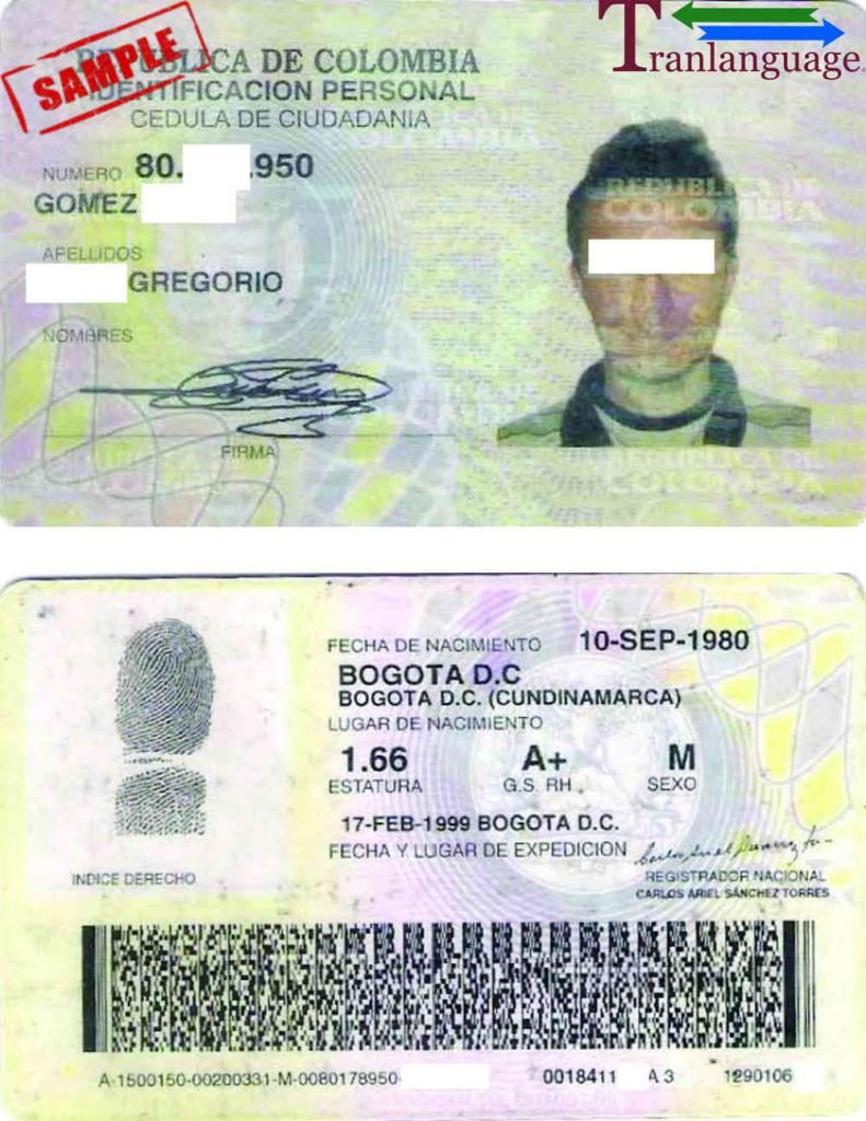 Order Colombian ID Card: What You Need to Know Before You Buy!