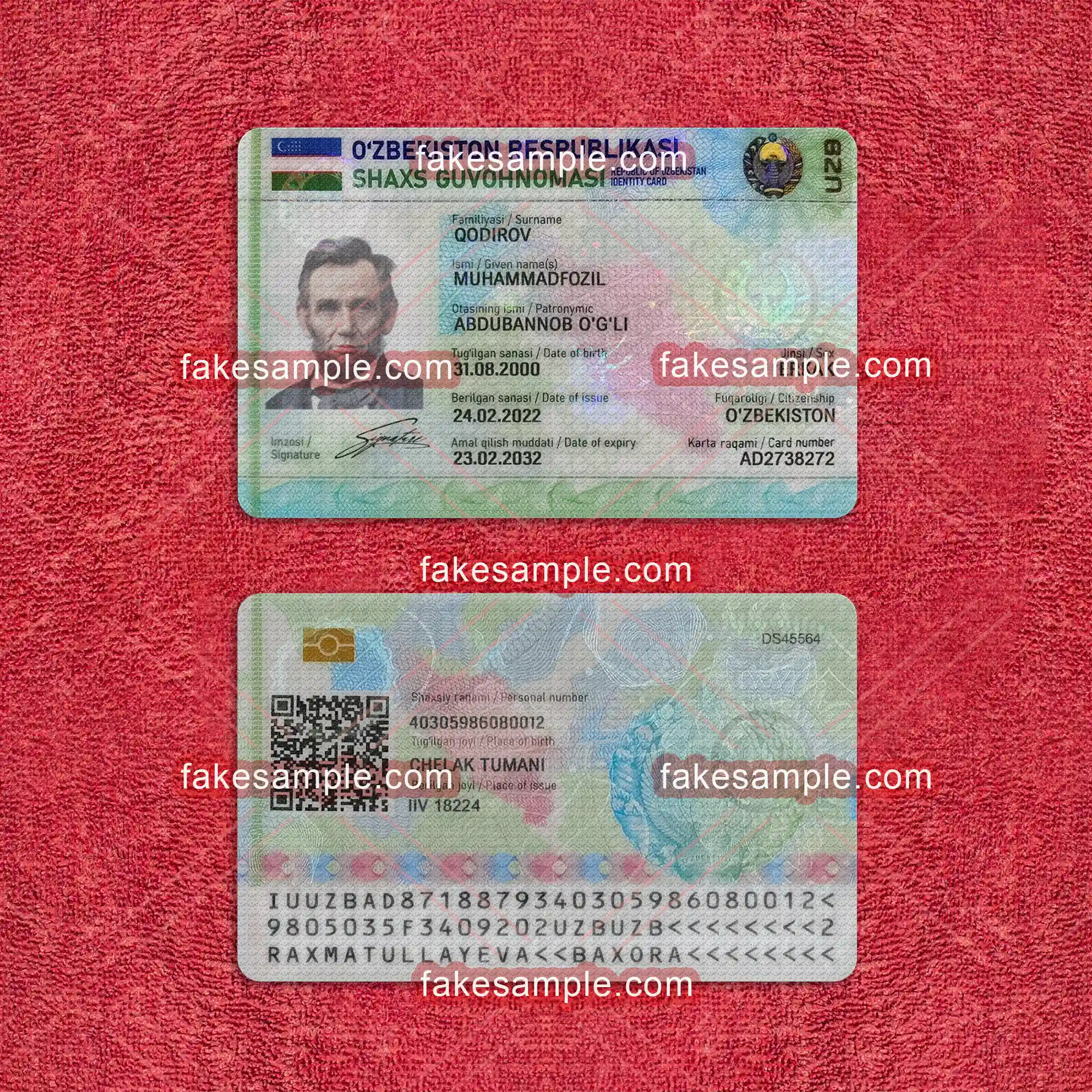 Buy Uzbekistan ID Card: Fast Processing and Delivery