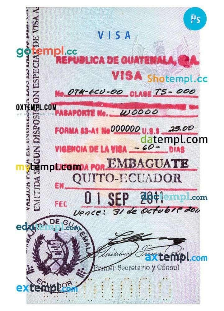 Buy Guatemala Visa Online: The Simple and Fast Way