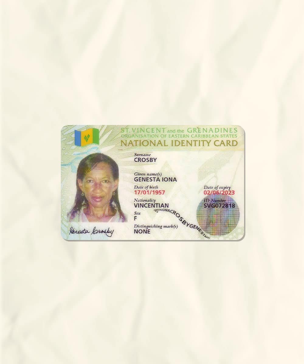 Buy Saint Vincent and the Grenadines ID Card online: What you need to know