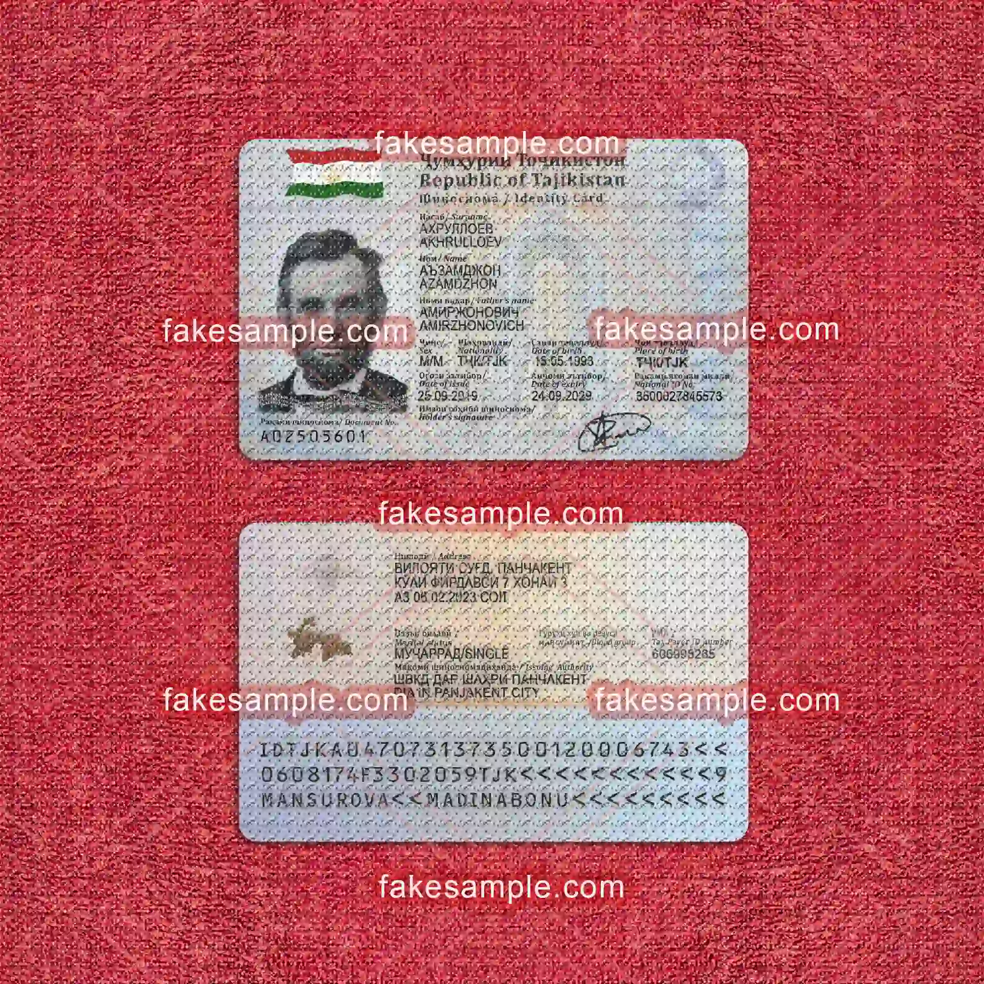 Buy Tajikistan ID Card Hassle-Free: A Step-by-Step Process